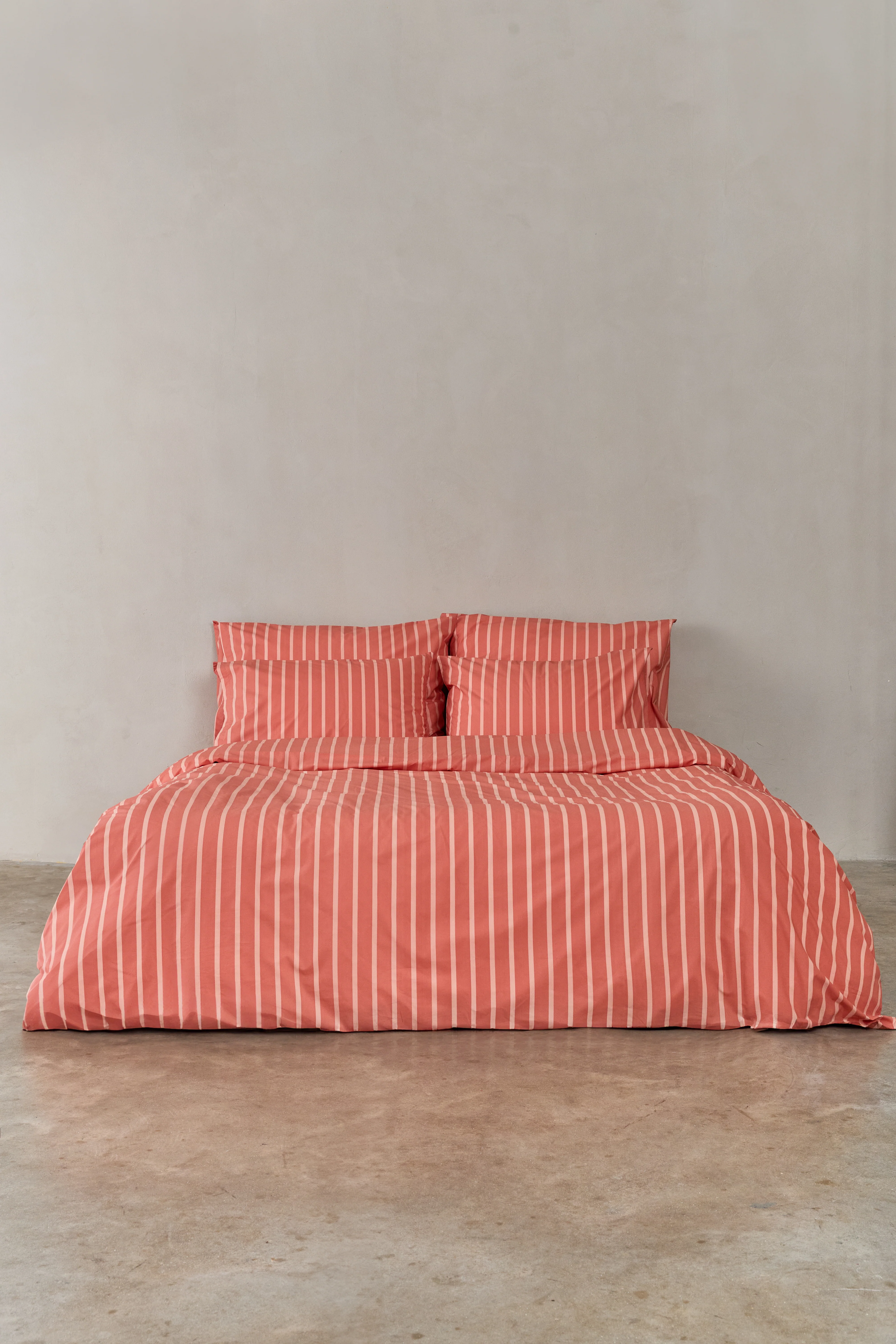 סט מצעי פרקל Peach Brandy Stripes - Image 2